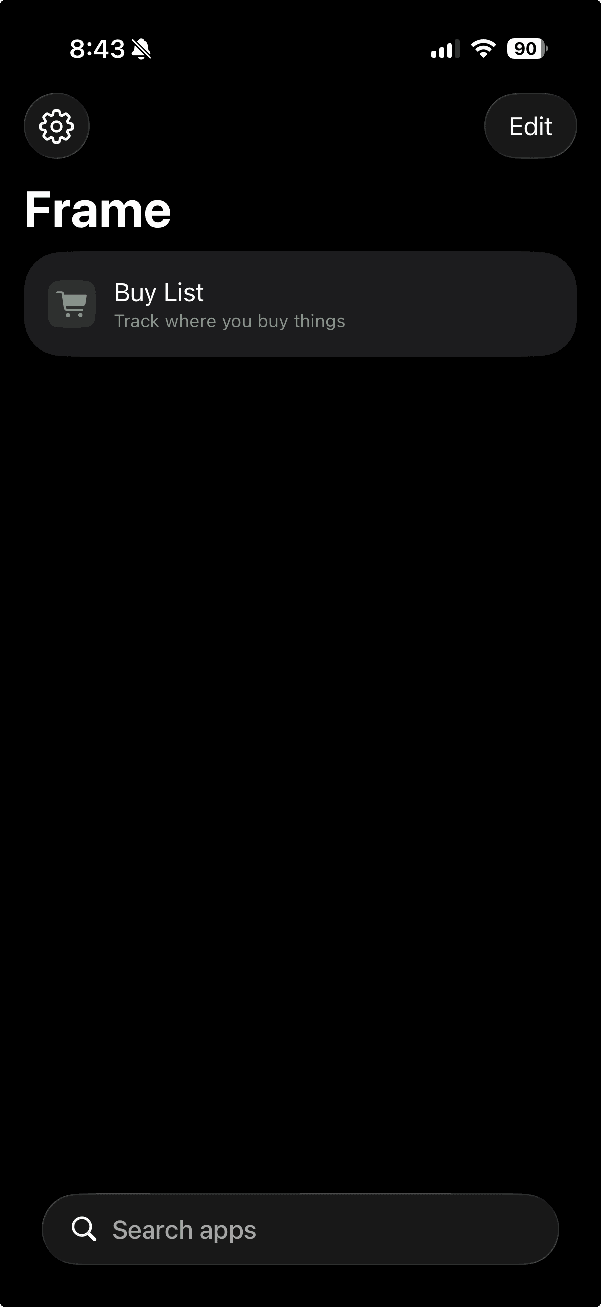 Frame iOS